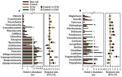 Composted Cattle Manure Increases Microbial Activity and Soil Fertility More Than Composted Swine Manure in a Submerged Rice Paddy